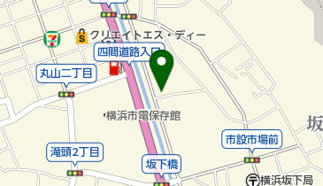 Honda Cars横浜根岸店の地図画像