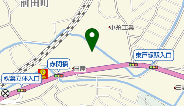 Honda Cars横浜東戸塚南店の地図画像