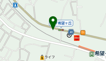 Honda Cars横浜希望が丘店の地図画像