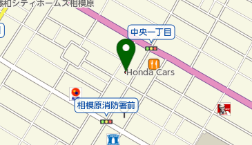 Honda Cars神奈川西中央店の地図画像