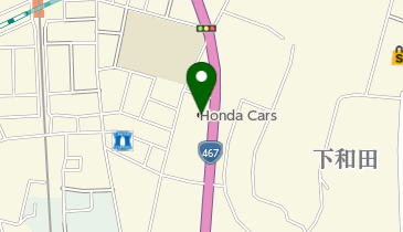 Honda Cars中央神奈川渋谷店の地図画像