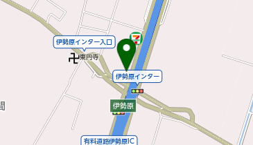 西相模三菱自動車販売伊勢原店の地図画像