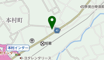 マツダオートザム旭の地図画像