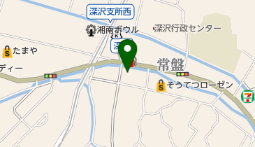 神奈川スバル鎌倉深沢店の地図画像