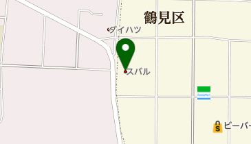 神奈川スバル綱島店の地図画像