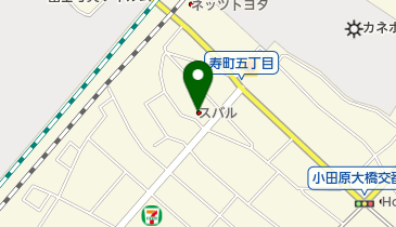 神奈川スバル小田原店の地図画像