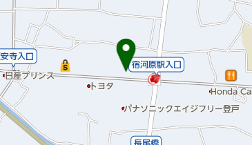 神奈川スバル登戸店の地図画像