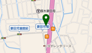 神奈川ダイハツ販売厚木店の地図画像