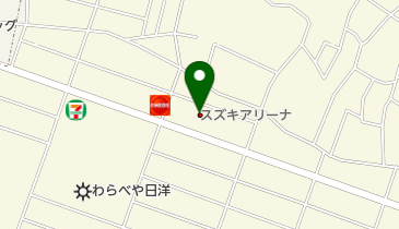 スズキ自販湘南スズキアリーナ湘南はしもとの地図画像