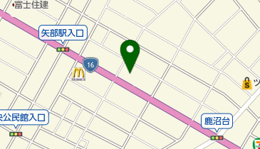 スズキ自販湘南スズキアリーナ湘南やべの地図画像