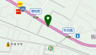 北相モーターサイクル販売の地図画像