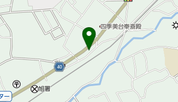 丸富オート販売旭店の地図画像