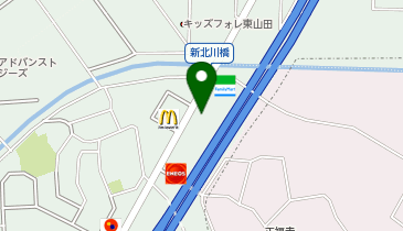 レッドバロン都筑の地図画像