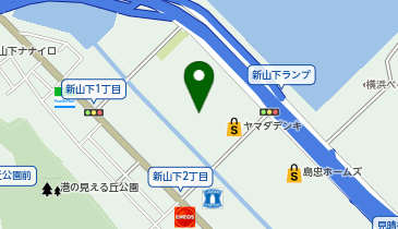 ユーメディア横浜新山下の地図画像