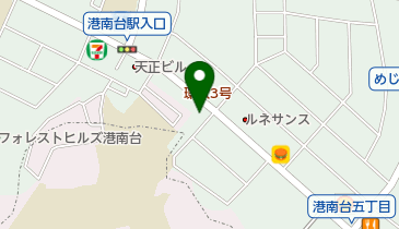 ワイショップ港南台の地図画像