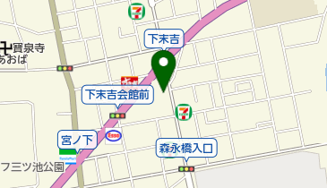 養田モータースの地図画像