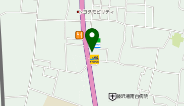 レッドバロン藤沢の地図画像