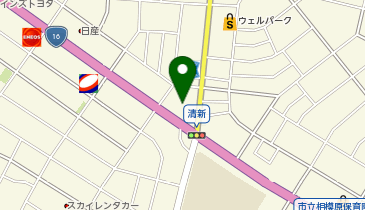 ユーメディア橋本の地図画像