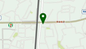 長後モータースの地図画像