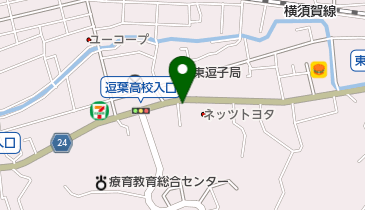 ガレージ134タムラの地図画像