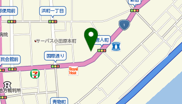 ユーメディア小田原の地図画像