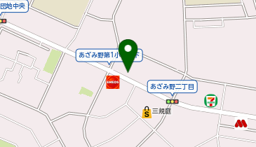 コスモサイクルあざみ野店の地図画像