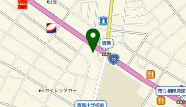 MINI相模原の地図画像