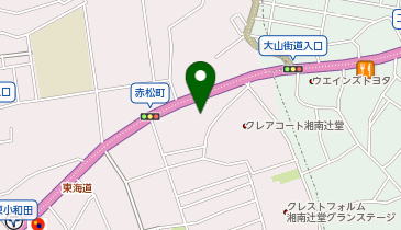 ジープ藤沢湘南の地図画像