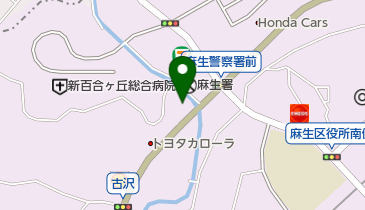 ジープ新百合ヶ丘の地図画像