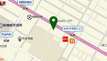 ジャガー相模原の地図画像