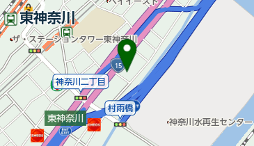 ルノー・サービスサテライト東神奈川の地図画像