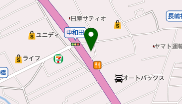 PEUGEOT相模原の地図画像