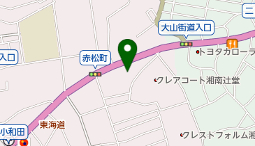 アルファロメオ藤沢湘南の地図画像