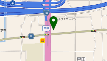Audi厚木の地図画像
