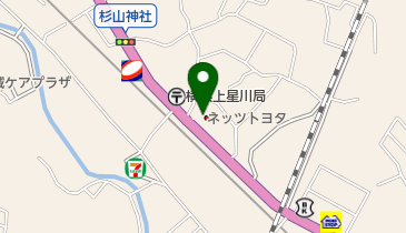 トヨタモビリティ神奈川上星川店の地図画像