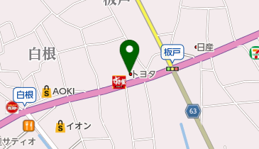 トヨタモビリティ神奈川伊勢原白根店の地図画像
