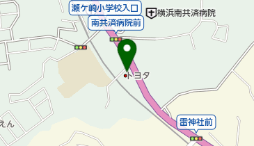 トヨタモビリティ神奈川金沢六浦店の地図画像