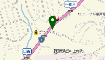トヨタモビリティ神奈川東戸塚店の地図画像