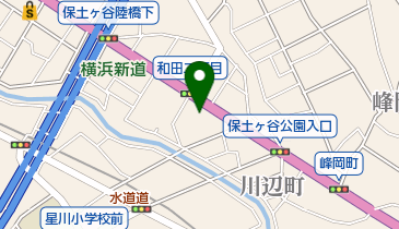 トヨタモビリティ神奈川星川店の地図画像