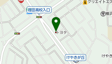 トヨタモビリティ神奈川港北ニュータウン店の地図画像