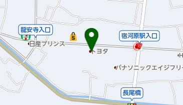 トヨタモビリティ神奈川登戸長尾店の地図画像