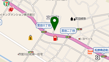 トヨタモビリティ神奈川天王町店の地図画像