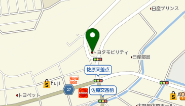 トヨタモビリティ神奈川横須賀佐原インター店の地図画像