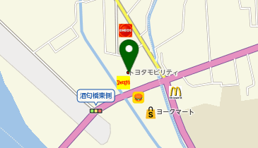 トヨタモビリティ神奈川酒匂パーク店の地図画像