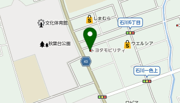 トヨタモビリティ神奈川湘南店の地図画像