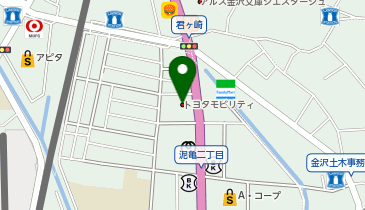 トヨタモビリティ神奈川金沢文庫店の地図画像