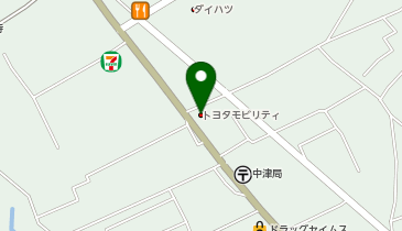 トヨタモビリティ神奈川愛川店の地図画像