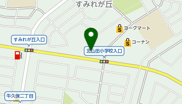 日産神奈川Carスクエア都筑の地図画像