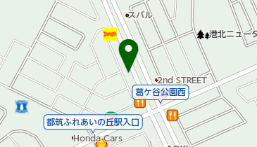 日産神奈川Carスクエア港北ニュータウンの地図画像