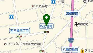 日産サティオ湘南ユーカーマーケット平塚の地図画像